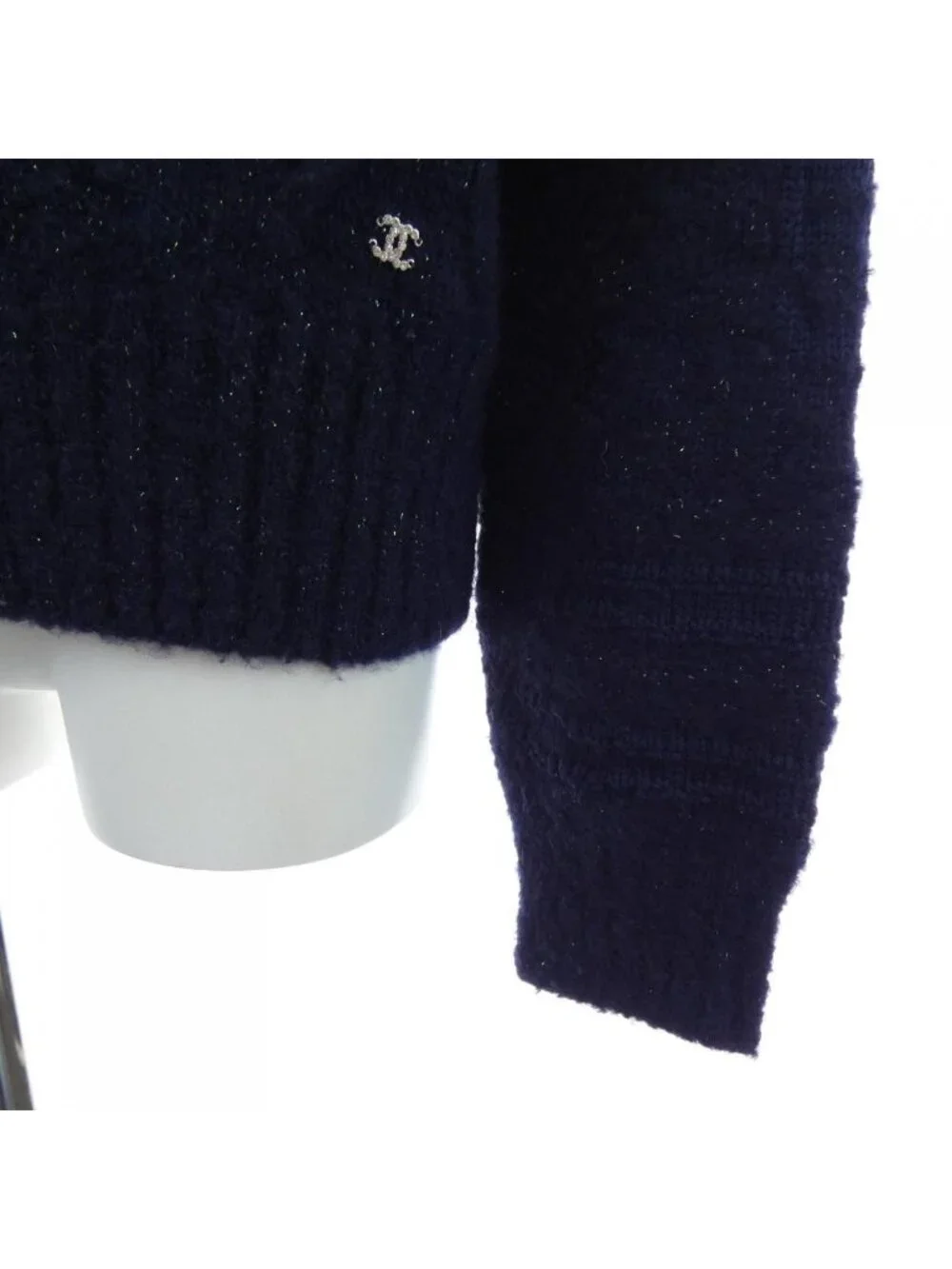 Chanel Knit Sweater Navy